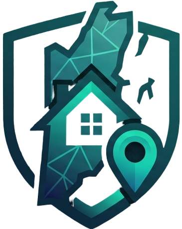 Belize Real Estate Map Logo
